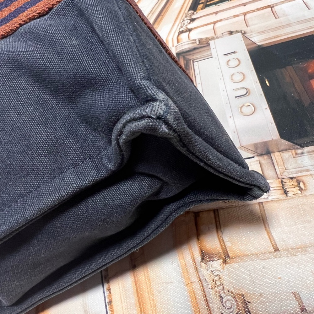 Hermès Fourre-Tout Small Canvas Tote - Picture 11 of 12